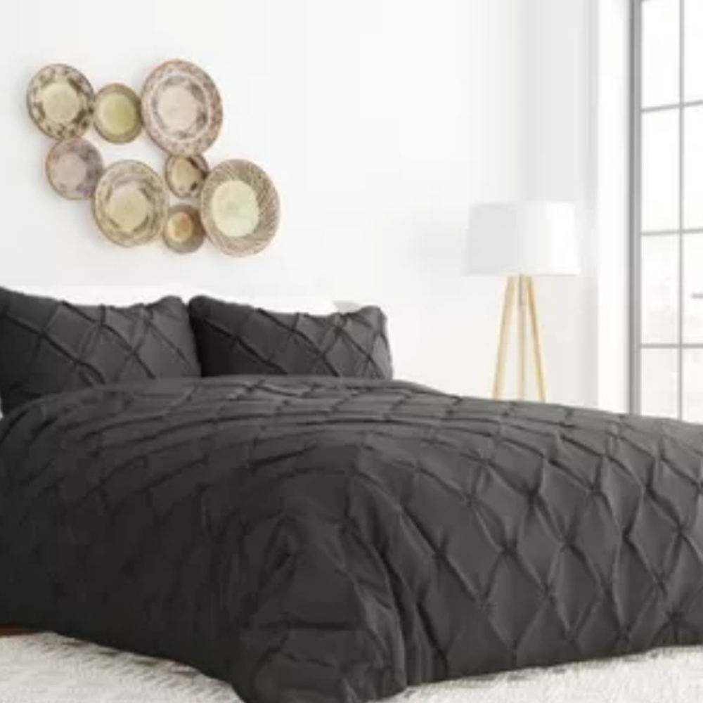Pleated Duvet and Pillowcases